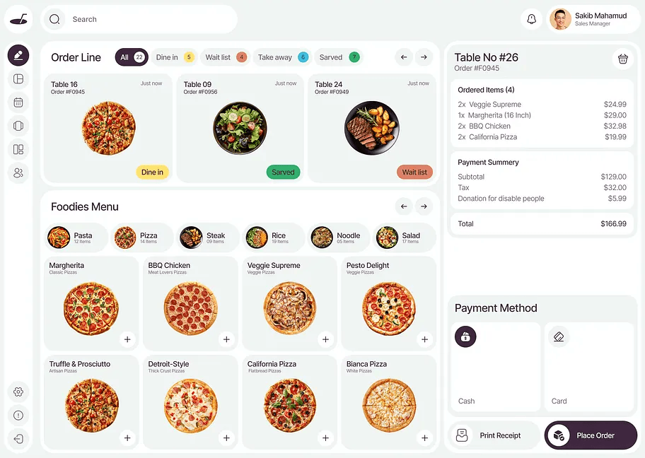 Mobile Ordering